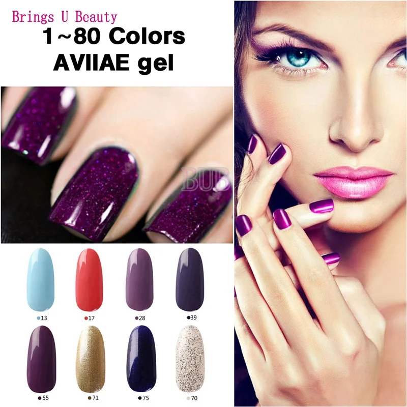 12 ml/bottle AVIIAE Gorgeous Colorful Gel Nail Polish Long-Lasting Soak-off LED UV Lamp Cure Cosmetic Make Up Gel Polish
12 ml/bottle AVIIAE Gorgeous Colorful Gel Nail Polish Long-Lasting Soak-off LED UV Lamp Cure Cosmetic Make Up Gel Polish