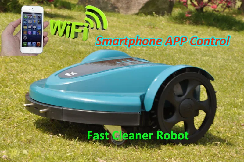 Бесплатная доставка приложение для смартфона Wi-Fi робот газонокосилка машина с