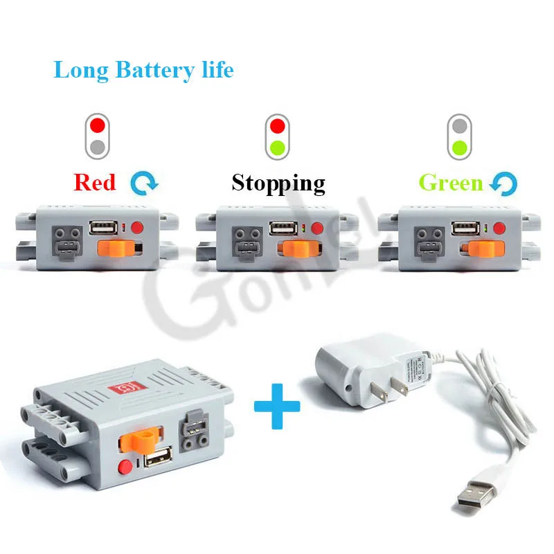 NEW Lithium Battery 4 Channel 2.4G Remote Control RC USB Charge 8878 High-Tech Building Blocks Bricks Compatible MOC PF Parts
NEW Lithium Battery 4 Channel 2.4G Remote Control RC USB Charge 8878 High-Tech Building Blocks Bricks Compatible MOC PF Parts