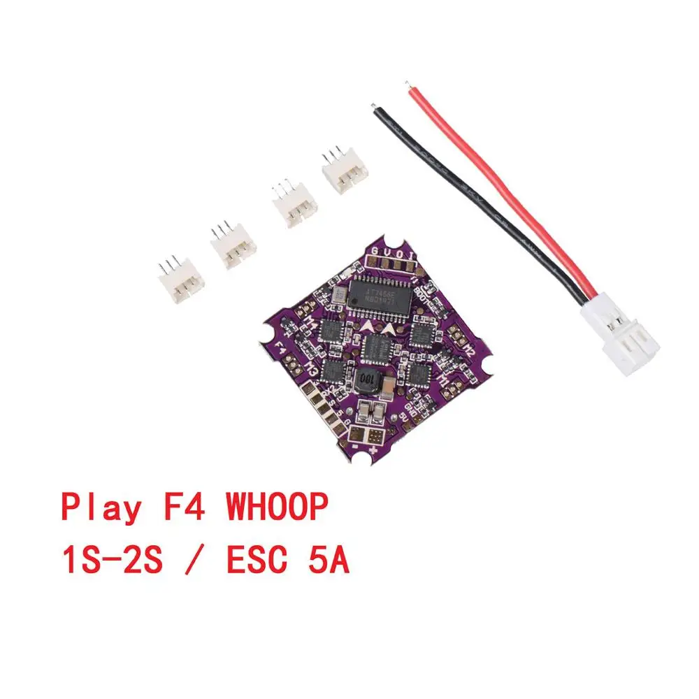 Контроллер полета Play F4 BWhoop, встроенный AIO OSD BEC и встроенный 5A BL_S 1-2S 4 в 1 ESC для радиоуправляемого дрона FPV гоночного квадрокоптера
Контроллер полета Play F4 BWhoop, встроенный AIO OSD BEC и встроенный 5A BL_S 1-2S 4 в 1 ESC для радиоуправляемого дрона FPV гоночного квадрокоптера