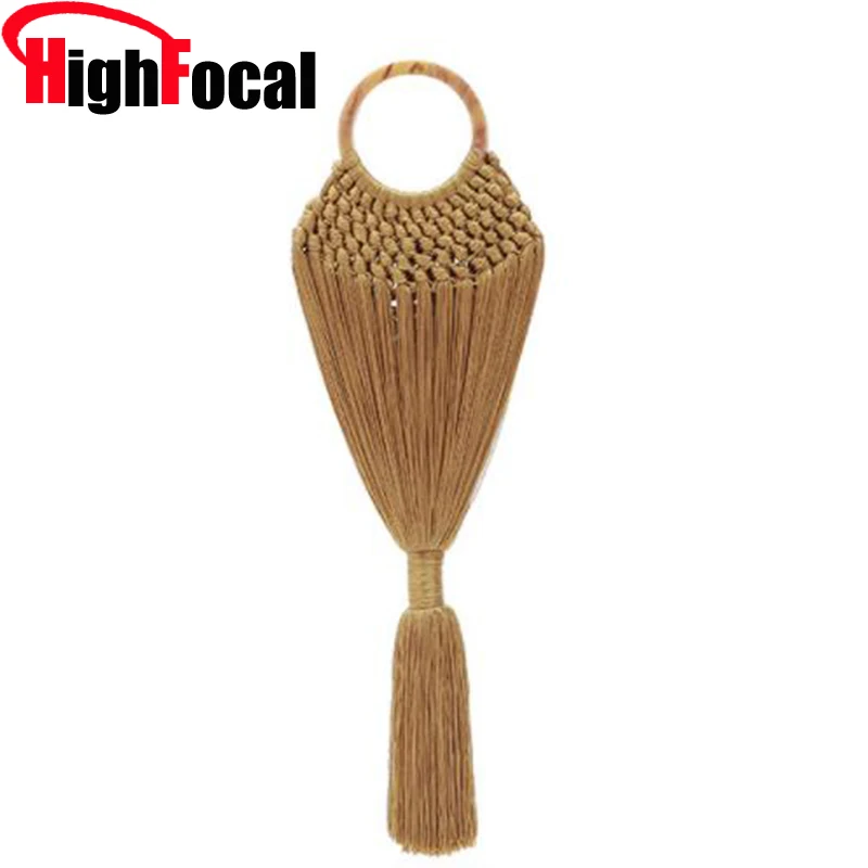 Tassel Bag Women Summer Beach Round Acrylic Handle Totes Female Thread Weave Knitting String Nets Turtle Bucket Bag Dropship
Tassel Bag Women Summer Beach Round Acrylic Handle Totes Female Thread Weave Knitting String Nets Turtle Bucket Bag Dropship