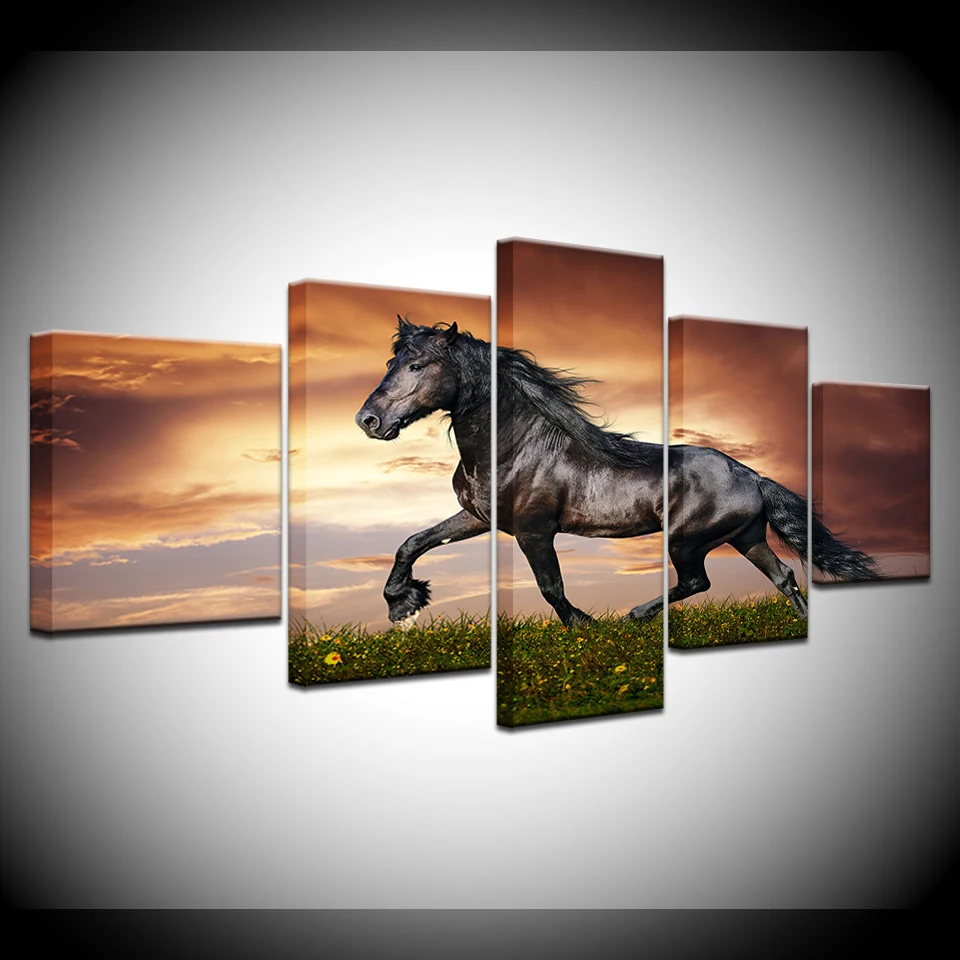 Running Horses Scenery Wall Art Modular Pictures Sunset Animal Landscape Paintings On The Wall Animals Posters For Home Decor
Running Horses Scenery Wall Art Modular Pictures Sunset Animal Landscape Paintings On The Wall Animals Posters For Home Decor