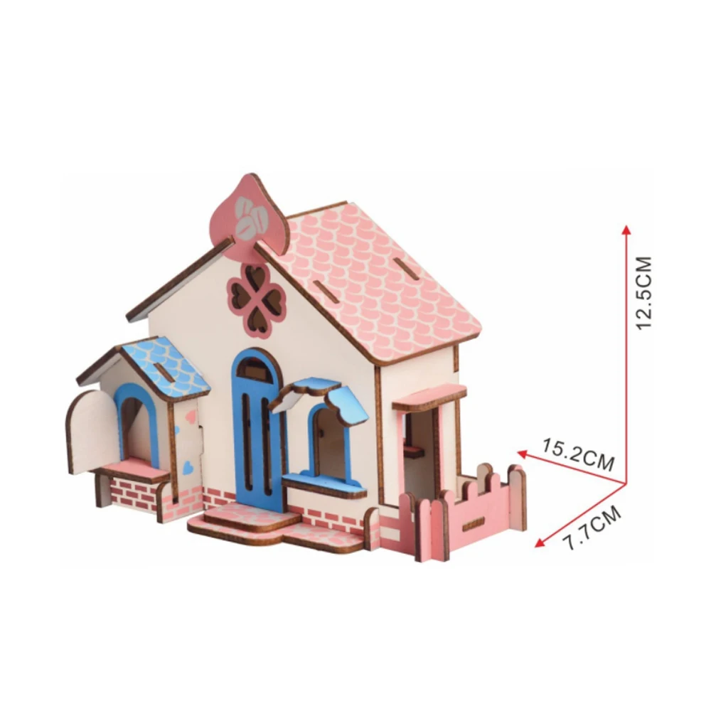 DIY Model toys 3D Wooden Puzzle Chocolate Cottage Wooden Kits Educational Puzzle Game Assembling Toys Gift for Kids P3
DIY Model toys 3D Wooden Puzzle Chocolate Cottage Wooden Kits Educational Puzzle Game Assembling Toys Gift for Kids P3