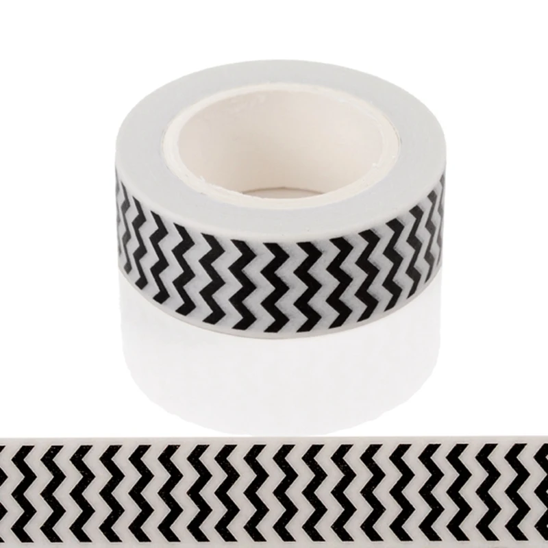 10m*15mm Black Waves Washi Tape Adhesive Paper Tape School Office Supplies Decorative Masking Tape Sticker 1 PCS
10m*15mm Black Waves Washi Tape Adhesive Paper Tape School Office Supplies Decorative Masking Tape Sticker 1 PCS