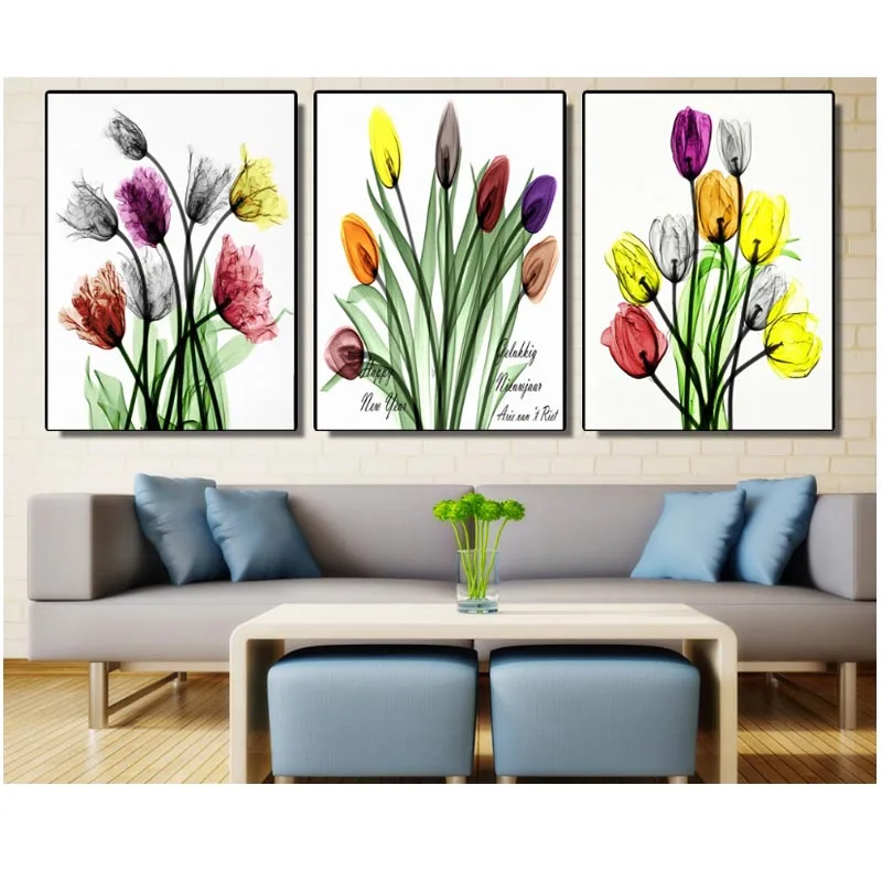 5D DIY Diamond Painting Tulip Transparent Flower 3 Pieces Cross Stitch Diamond art mosaic diamond Embroidery for living room
5D DIY Diamond Painting Tulip Transparent Flower 3 Pieces Cross Stitch Diamond art mosaic diamond Embroidery for living room
