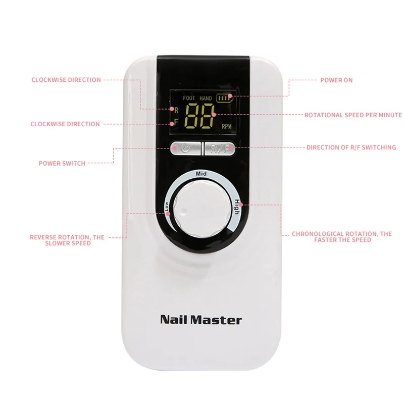 Dropshipping Portable Electric Nail Art Machine Nail Drills Polishing 35000 Rpm SMJ
Dropshipping Portable Electric Nail Art Machine Nail Drills Polishing 35000 Rpm SMJ