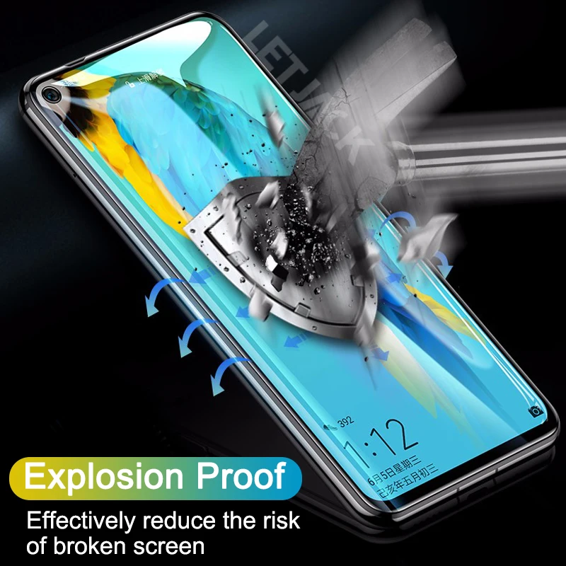 Полностью закаленное стекло для Huawei P20 Lite Y9 Prime 2019 P Smart Z Nova 5 5i Honor 9X 8s 8A 20i Pro Защитная