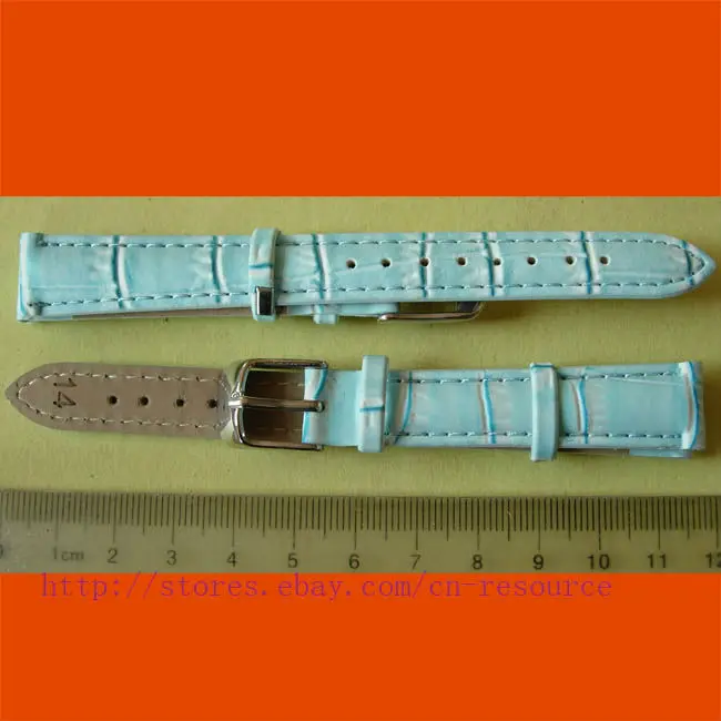 Ремешок для часов цвет кислотный синий № 07 1x14 мм|watch band|watch watchwatches watch |