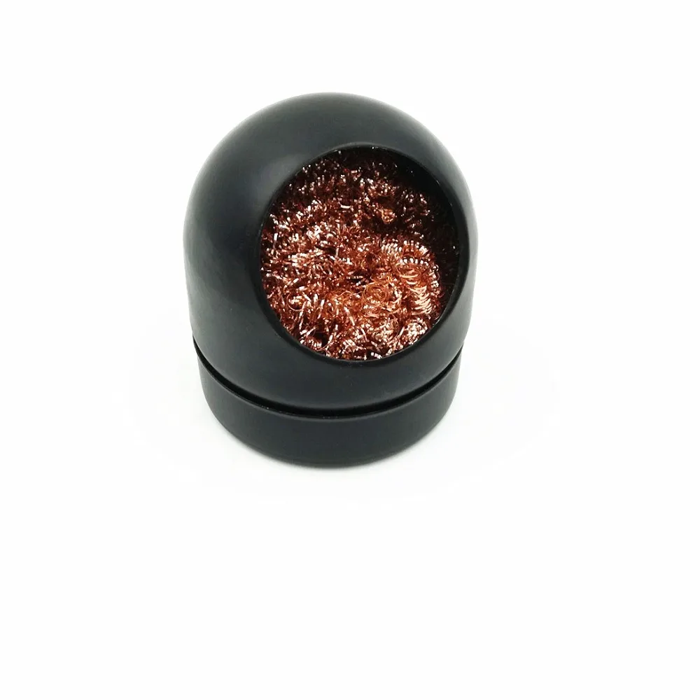 1pcs soldering Cleaning Ball Welding Soldering Solder Iron Tip Cleaner Holder Cleaning Steel ball Repair welding tool
1pcs soldering Cleaning Ball Welding Soldering Solder Iron Tip Cleaner Holder Cleaning Steel ball Repair welding tool