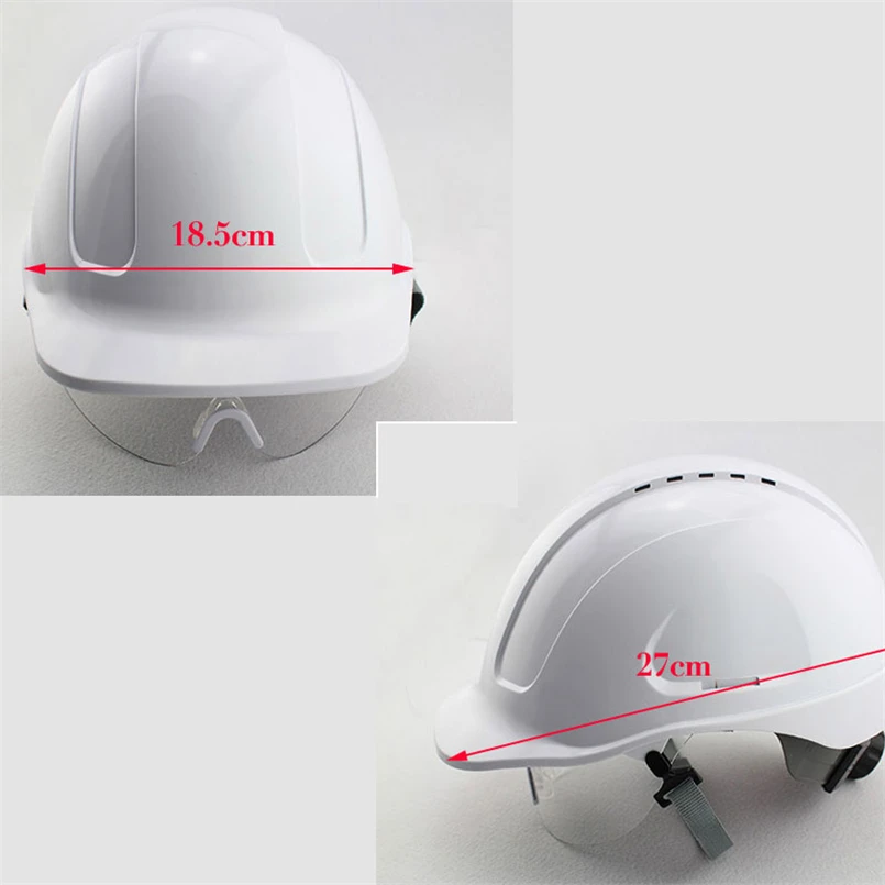 CK Tech. Safety Helmet With PC glasses Hard Hat ABS Construction Protective Helmets Work Cap Engineering Power Rescue Helmet
CK Tech. Safety Helmet With PC glasses Hard Hat ABS Construction Protective Helmets Work Cap Engineering Power Rescue Helmet