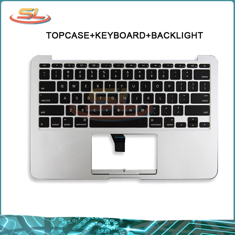 Genuine New TopCase for MacBook Air 11.6" A1465 with Keyboard+Backlight French 2013-2015 Year
Genuine New TopCase for MacBook Air 11.6" A1465 with Keyboard+Backlight French 2013-2015 Year