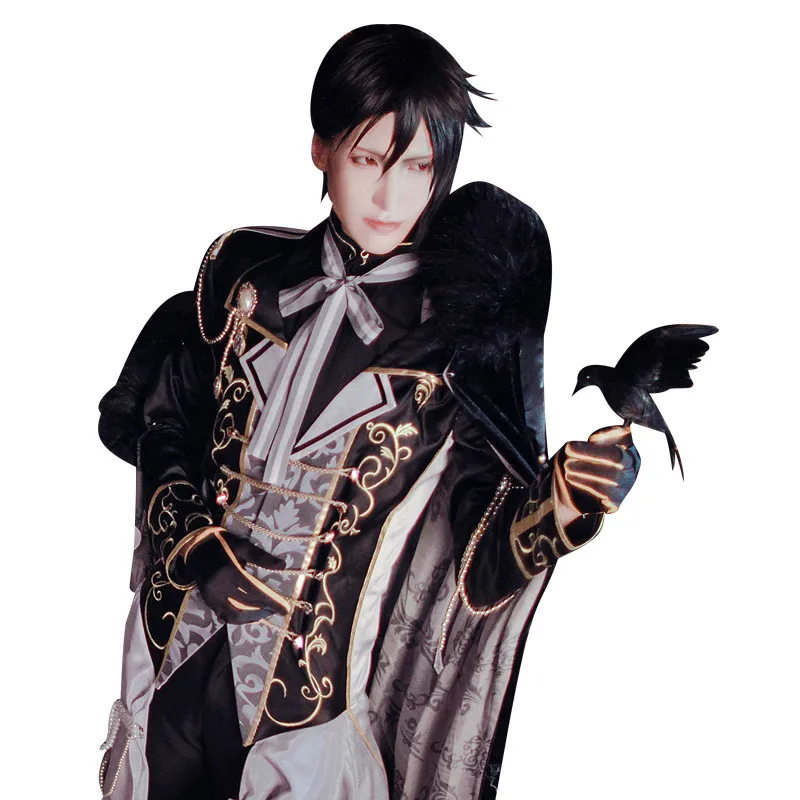 Anime! Black Butler Sebastian Dream 100 Sun Awaken Gothic Uniform Book of the Atlantic Cosplay Costume For Men Free Shipping
Anime! Black Butler Sebastian Dream 100 Sun Awaken Gothic Uniform Book of the Atlantic Cosplay Costume For Men Free Shipping