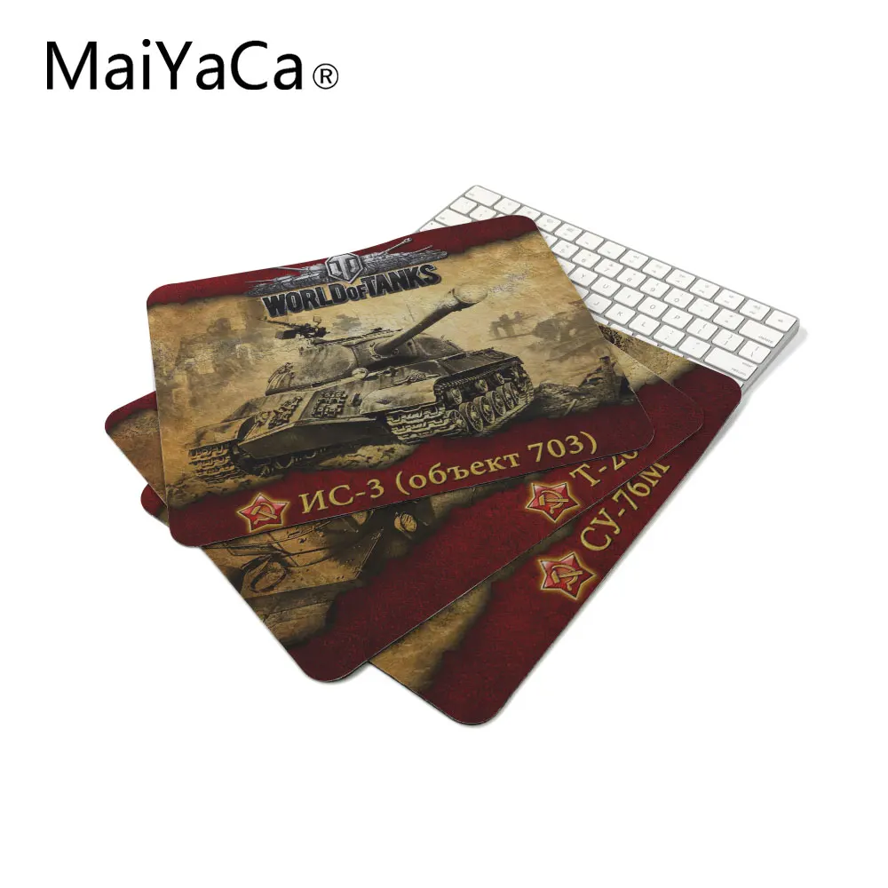 Игровые коврики для мыши MaiYaCa World of Tanks коврик ноутбука большой игровой 25x29 см|mouse