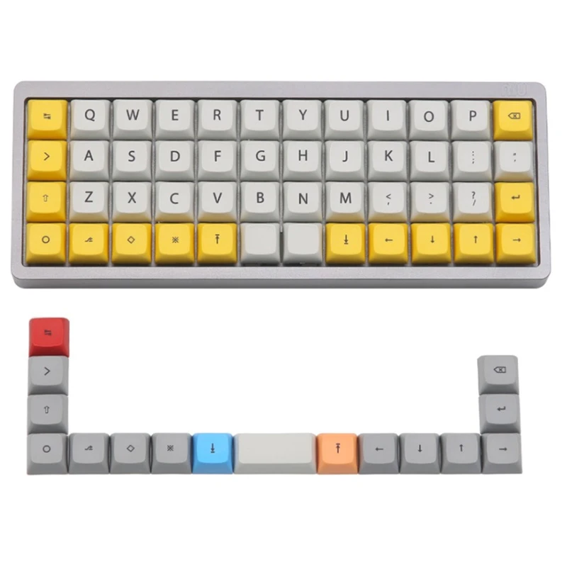 40 макет PBT keycap XDA Высокая Сублимация процесс для механической клавиатуры ymd40 v2/tu 40...
40 макет PBT keycap XDA Высокая Сублимация процесс для механической клавиатуры ymd40 v2/tu 40...