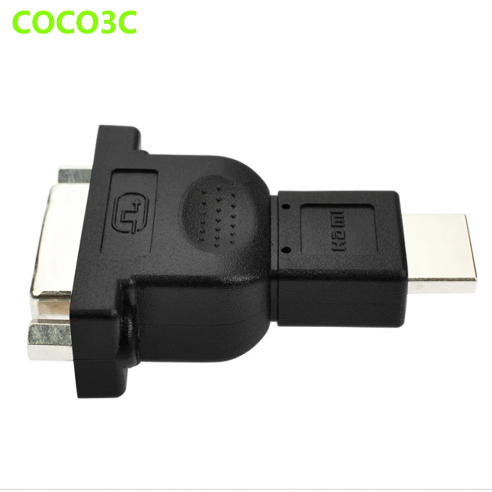 DVI 24+1 Pin Female to HDMI Male Gold Plated male Port adapter AV Monitor 10.2Gbps DVI-D Dual Link to HDMI 1.4 A HDTV Converter
DVI 24+1 Pin Female to HDMI Male Gold Plated male Port adapter AV Monitor 10.2Gbps DVI-D Dual Link to HDMI 1.4 A HDTV Converter