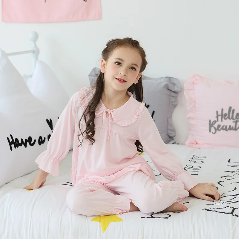 2019 Fashion Girls Pajama Sets Thin 100% Cotton Long Sleeve Home Costume nightclothes for Children Sleepwear Casual Wear 3Y-10Y
2019 Fashion Girls Pajama Sets Thin 100% Cotton Long Sleeve Home Costume nightclothes for Children Sleepwear Casual Wear 3Y-10Y