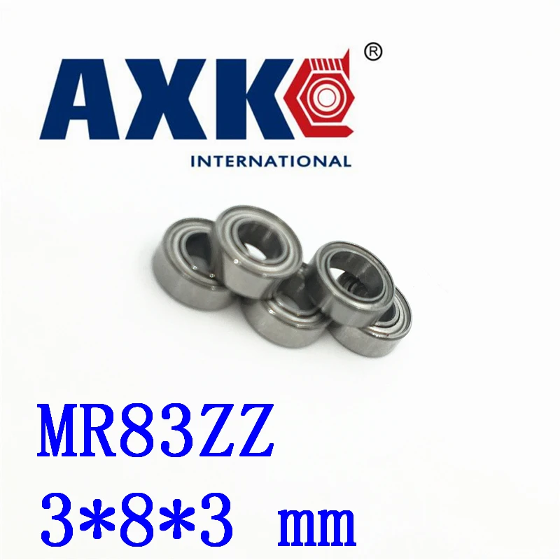 Axk Free Shipping 10 Pcs Mr83zz Abec-5 3*8*3 Mm Deep Groove Ball Bearings Mr83 / L-830 Zz
Axk Free Shipping 10 Pcs Mr83zz Abec-5 3*8*3 Mm Deep Groove Ball Bearings Mr83 / L-830 Zz