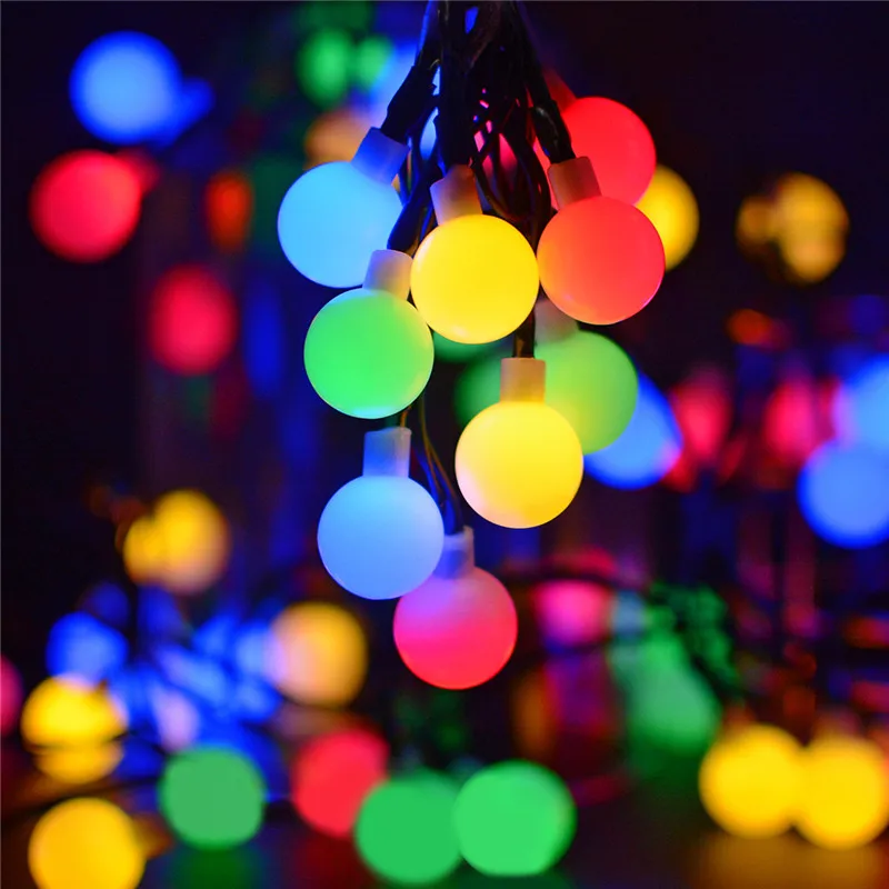 Solar Globe LED String Lights Multicolor 50 LEDs Ball Party Fairy Lights Garden Holiday Wedding Decoration Outdoor Lighting
Solar Globe LED String Lights Multicolor 50 LEDs Ball Party Fairy Lights Garden Holiday Wedding Decoration Outdoor Lighting