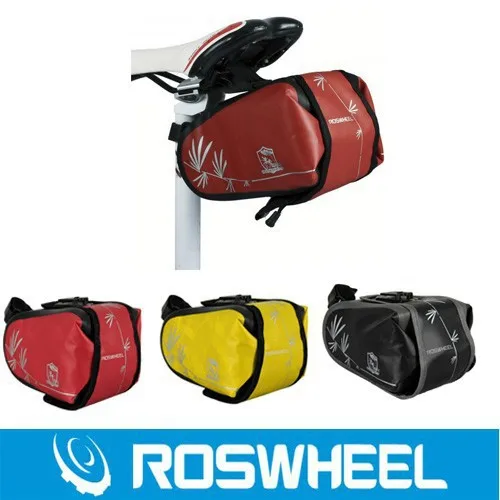 Новый Roswheel! Велосипедная горная Водонепроницаемая седельная сумка задняя Сумка