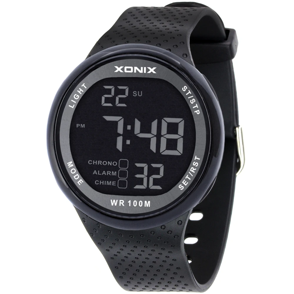 Часы XX мужские люксовые 100 м светодиодный цифровой для дайвинга плавания|wristwatch