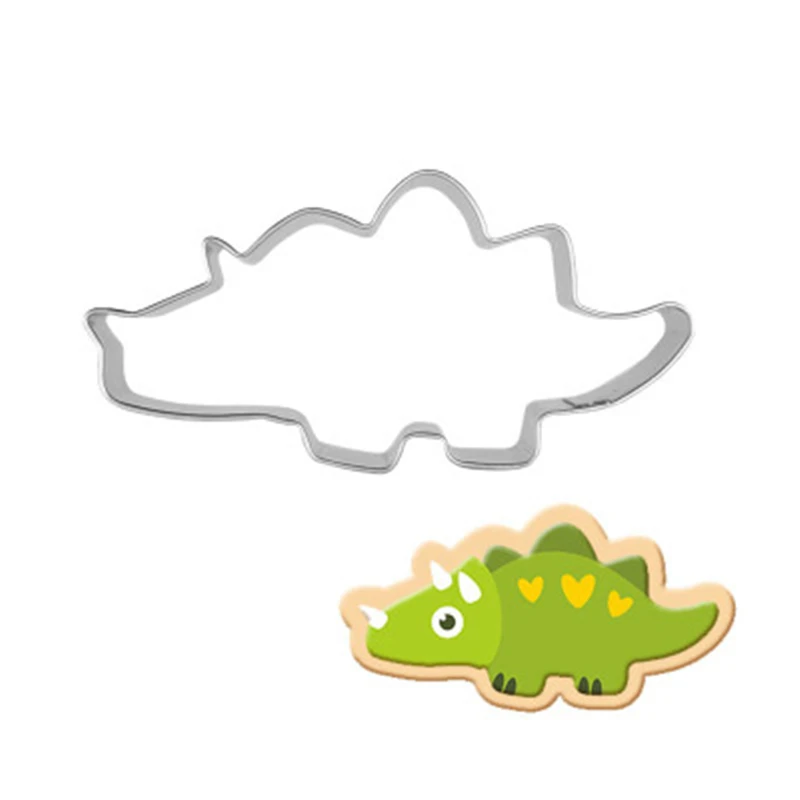 Triceratops Cookie Cutter Fondant Cutter Cake Baking Dinosaur Cookie Mold Biscuit Mould Cookie Cortadores De Fondant Printing
Triceratops Cookie Cutter Fondant Cutter Cake Baking Dinosaur Cookie Mold Biscuit Mould Cookie Cortadores De Fondant Printing