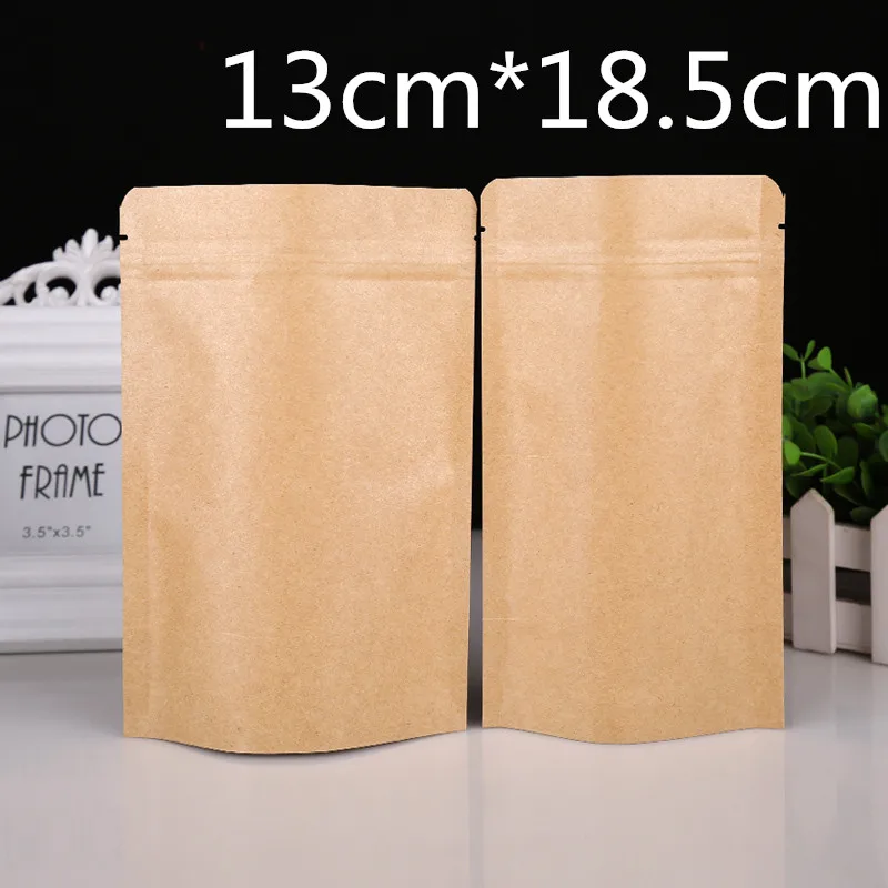 5.1''x7.3'' (13*18.5cm) Self Seal Kraft Paper Doypack Pouches With Aluminum Foil Coated Inner Stand Up Coffee Powder Storage Bag
5.1''x7.3'' (13*18.5cm) Self Seal Kraft Paper Doypack Pouches With Aluminum Foil Coated Inner Stand Up Coffee Powder Storage Bag