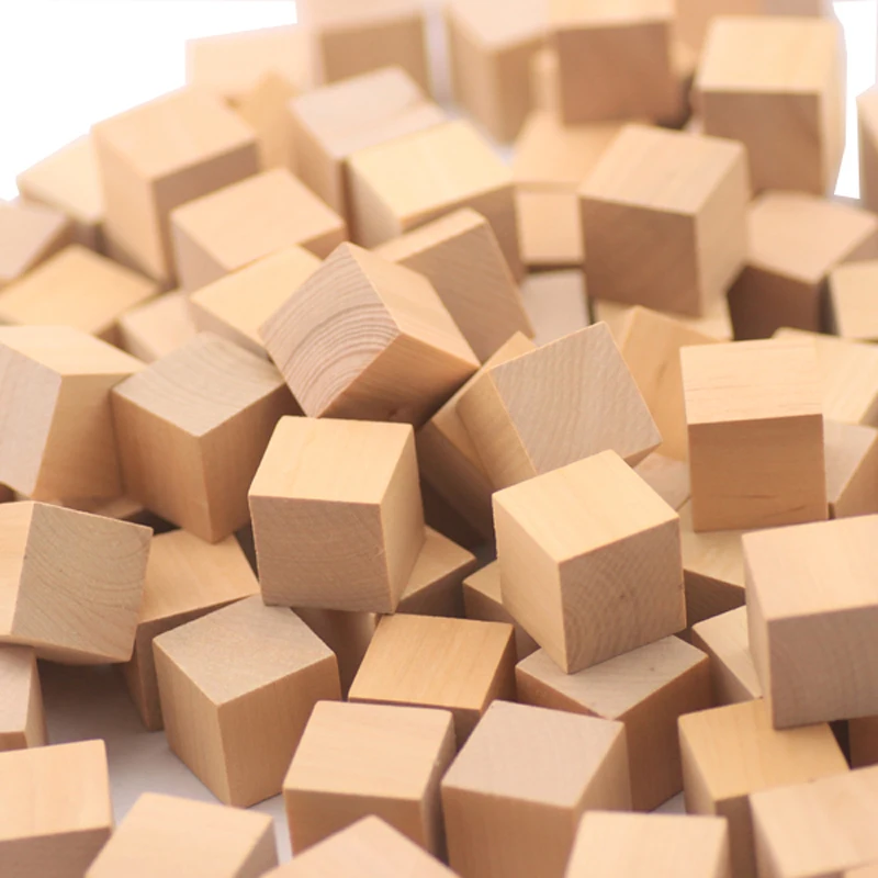25mm/20mm /30mm Wooden Cube Blocks For Wood Craft DIY Stamp Castle Teaching Aid for Children's Educational Toys 50Piece
25mm/20mm /30mm Wooden Cube Blocks For Wood Craft DIY Stamp Castle Teaching Aid for Children's Educational Toys 50Piece
