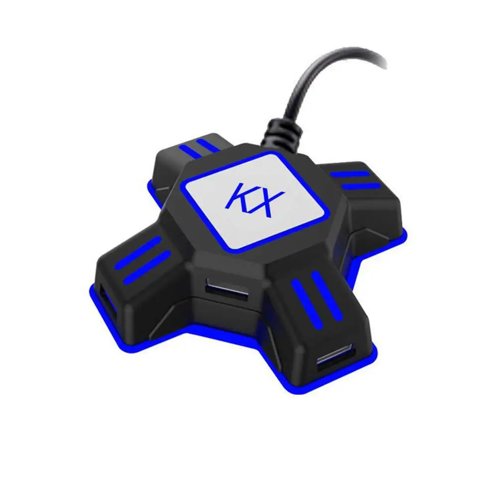 BEESCLOVER переходник для мыши 4 порта KX USB игровой контроллер конвертер