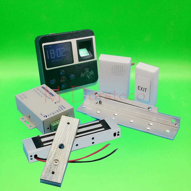 DIY Full Door Access Control System Kit Fingerprint Access Controller with 180KG Magnetic Lock door Access Control Lock System
DIY Full Door Access Control System Kit Fingerprint Access Controller with 180KG Magnetic Lock door Access Control Lock System