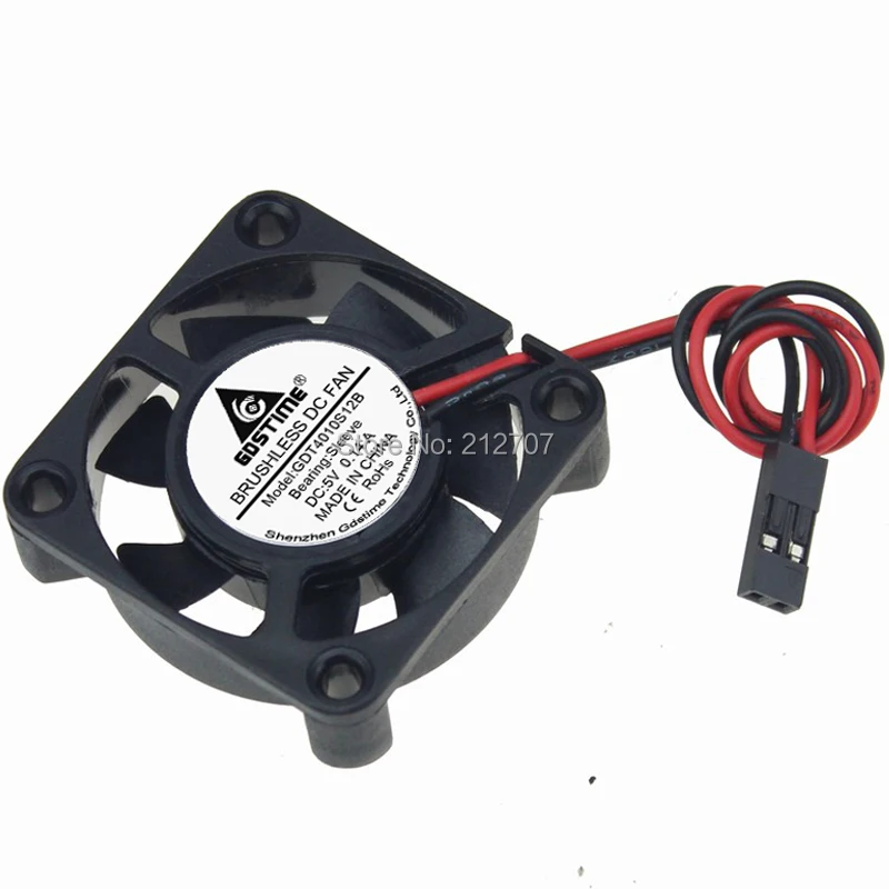100pcs/lot Gdstime 40MM Dupont 2Pin Mini 5V DC Brushless Cooling Exhaust Fan 40x40x10mm 4cm
100pcs/lot Gdstime 40MM Dupont 2Pin Mini 5V DC Brushless Cooling Exhaust Fan 40x40x10mm 4cm