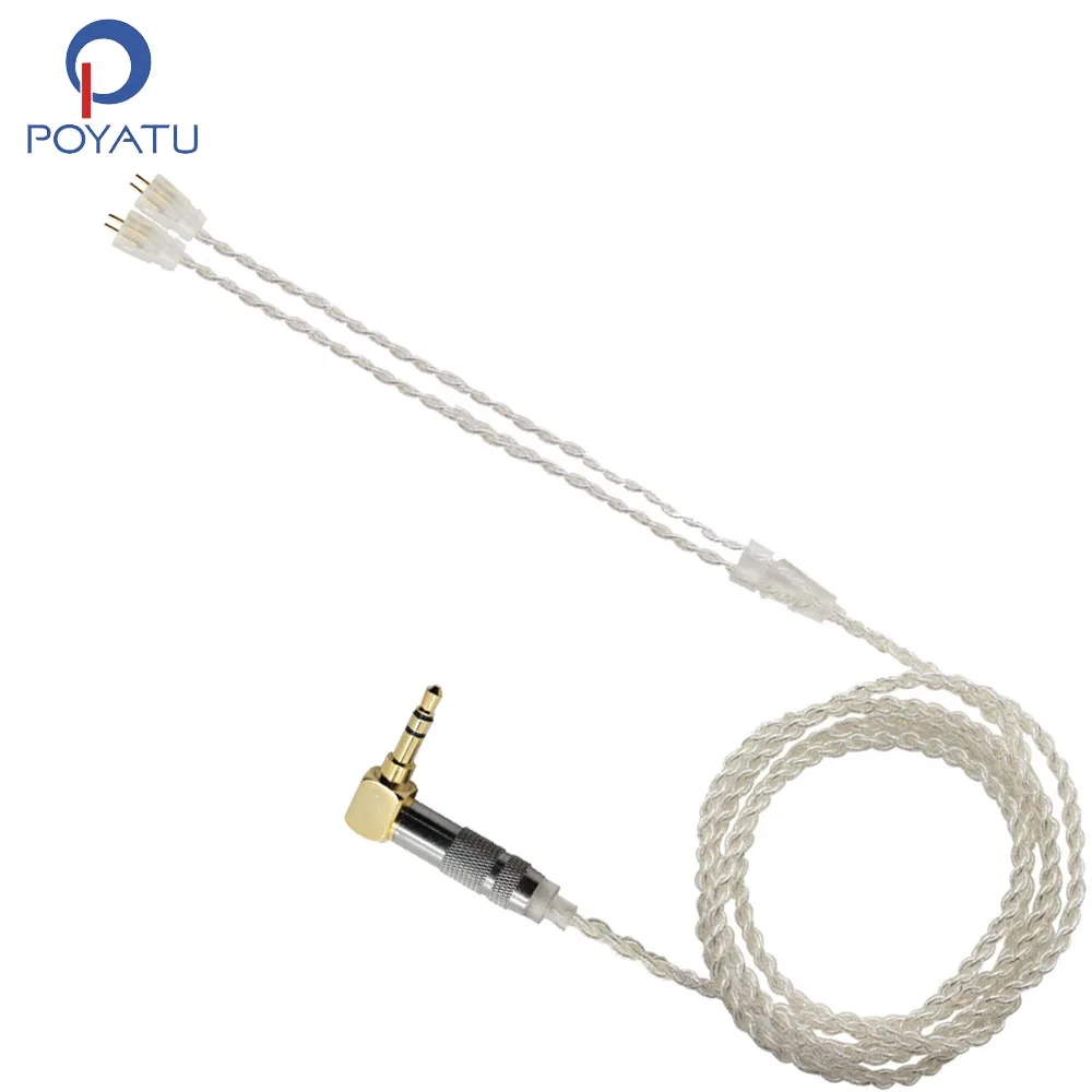 POYATU Headphones Cables DIY Detachable Headphone Cable Transparent For UE TF10 TF15 5Pro SF3 SF5 Headphones Replacement Cables
POYATU Headphones Cables DIY Detachable Headphone Cable Transparent For UE TF10 TF15 5Pro SF3 SF5 Headphones Replacement Cables