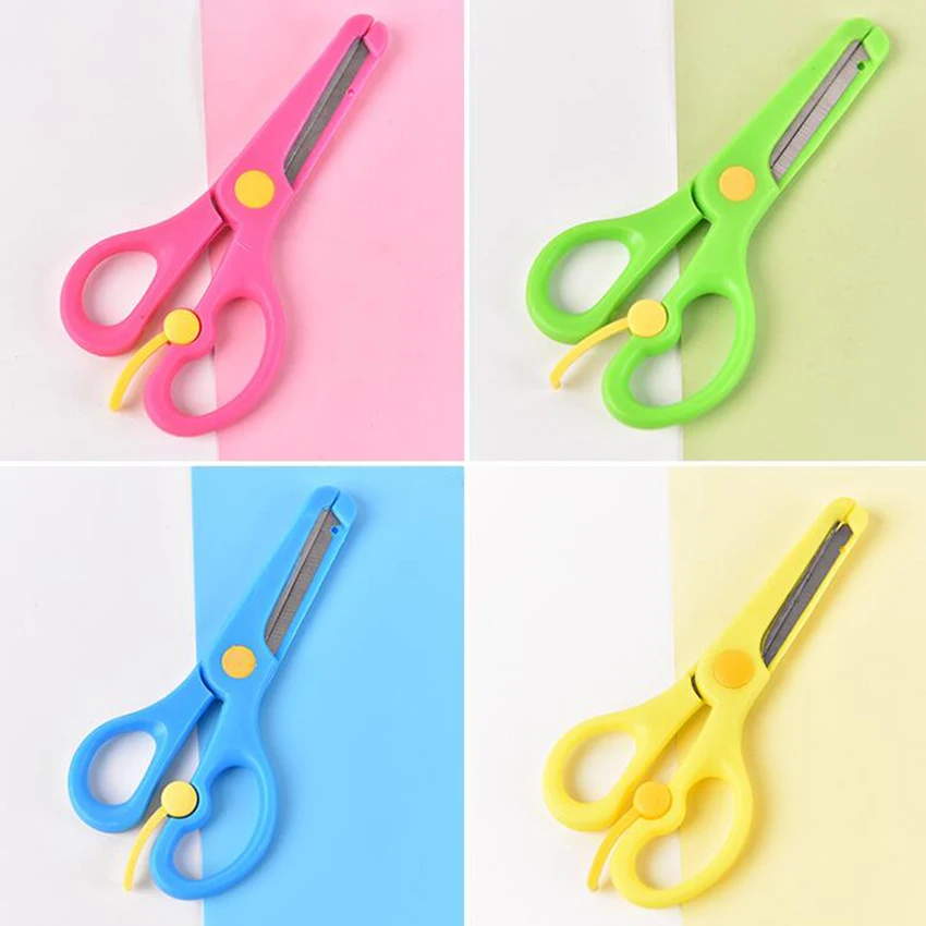 1pc Safe Children Student Stationery Art DIY Scissors Decorative Craft School Scrapbook Handmade Kids Artwork Card Safe Scissors
1pc Safe Children Student Stationery Art DIY Scissors Decorative Craft School Scrapbook Handmade Kids Artwork Card Safe Scissors