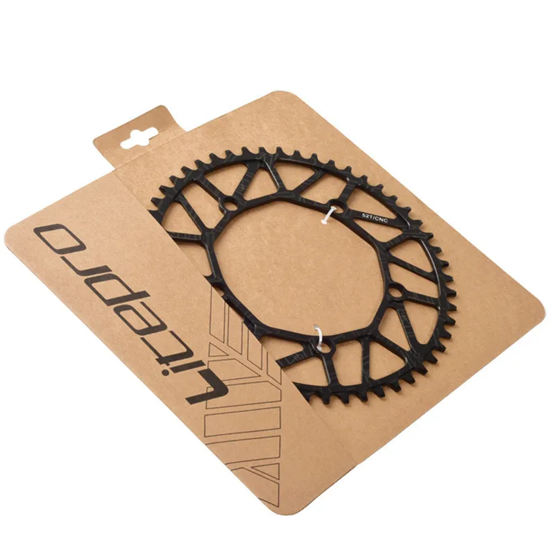 Ultra-light positive and negative teeth 5254 56 58T single disk 130BCD dental disc crank
Ultra-light positive and negative teeth 5254 56 58T single disk 130BCD dental disc crank