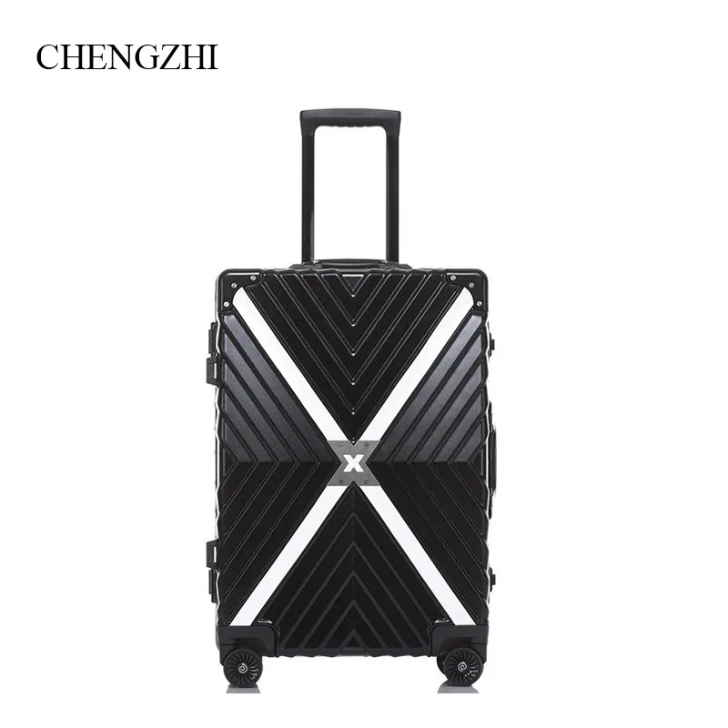 Чемодан для путешествий CHENGZHI20, 24 дюйма, 26 дюймов, 29 дюймов, роскошный высококачественный алюминиевый каркас, модный чемодан на колесиках
Чемодан для путешествий CHENGZHI20, 24 дюйма, 26 дюймов, 29 дюймов, роскошный высококачественный алюминиевый каркас, модный чемодан на колесиках