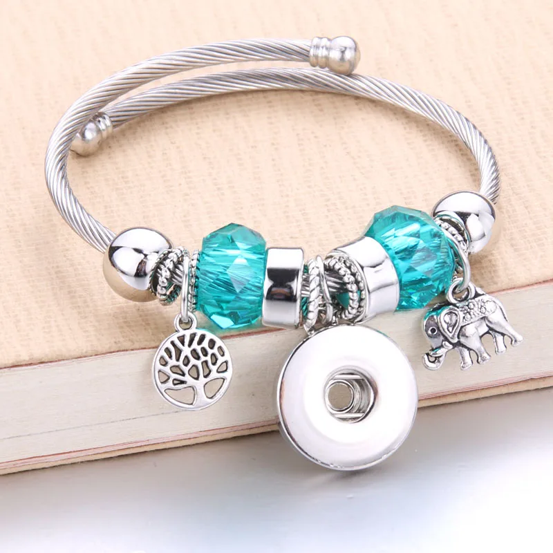Wholesale Elastic Bracelet Snaps Jewelry Bangles 18mm Charms Beaded Bracelet Snap Jewelry fit 18mm Snaps Buttons 8033
Wholesale Elastic Bracelet Snaps Jewelry Bangles 18mm Charms Beaded Bracelet Snap Jewelry fit 18mm Snaps Buttons 8033