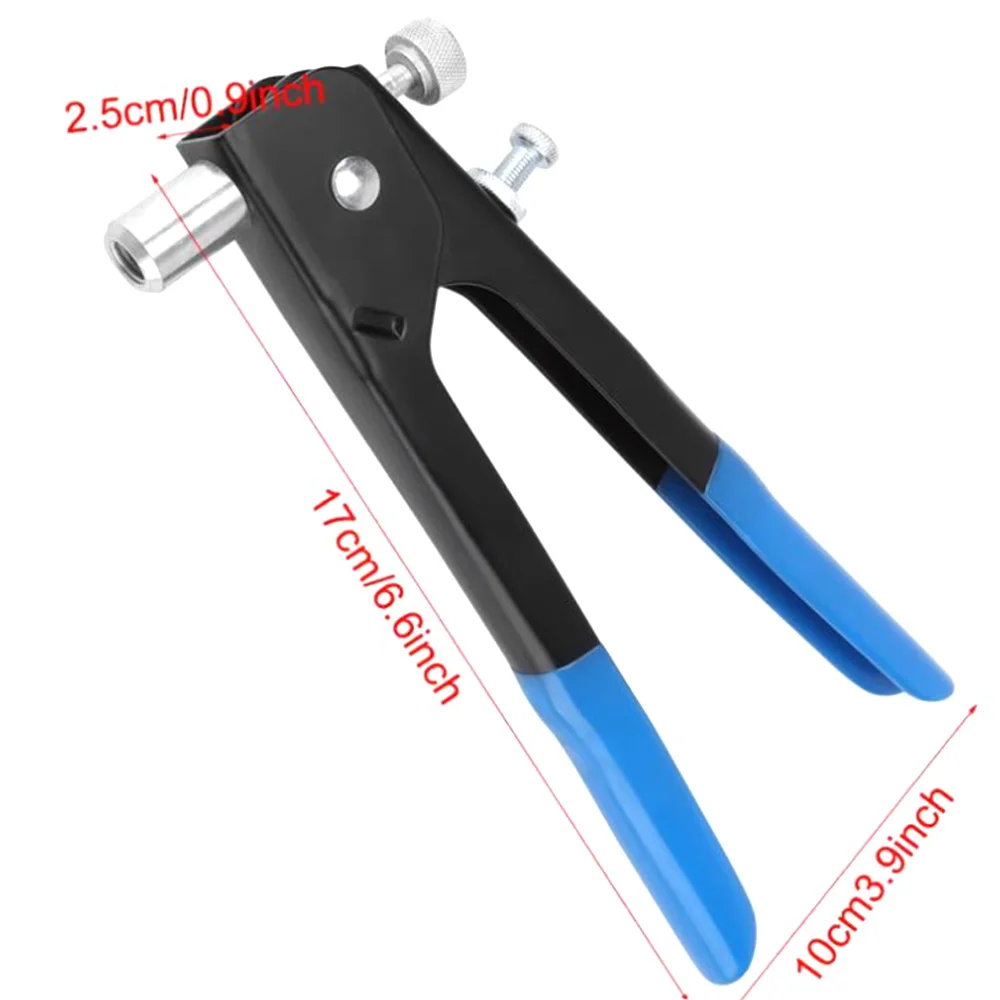 6pcs/set Manual Rivet Guns Threaded Rivet Heavy Duty Nut Fastener Kit Set Household Repair Tools Riveter Hand Tools Kit
6pcs/set Manual Rivet Guns Threaded Rivet Heavy Duty Nut Fastener Kit Set Household Repair Tools Riveter Hand Tools Kit