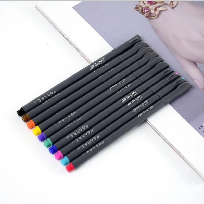 10PCS/Set Hook Line WaterColor Gel Pen Very Fine Color Fiber Stroke 10 Color Mark Signature Pen Fine Hand Painted
10PCS/Set Hook Line WaterColor Gel Pen Very Fine Color Fiber Stroke 10 Color Mark Signature Pen Fine Hand Painted