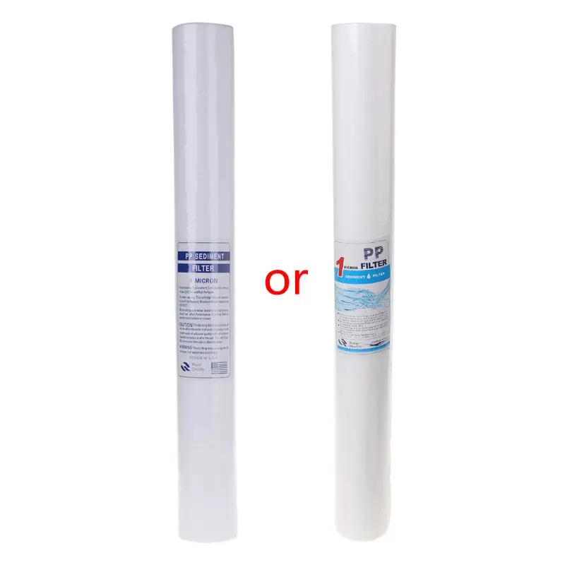 MEXI 20" Water Purifier PP Filter Cartridge Strainer Core Sediment Replacement Water Filter Accessories Part
MEXI 20" Water Purifier PP Filter Cartridge Strainer Core Sediment Replacement Water Filter Accessories Part