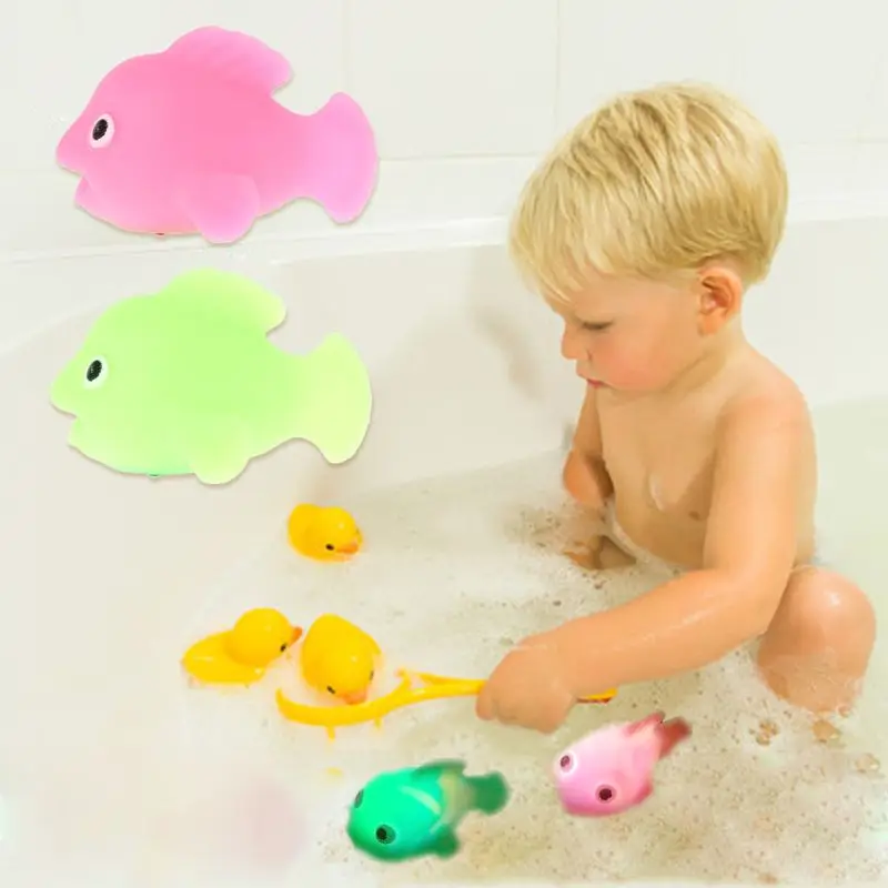 HBB 1PC Baby Toys 3D Goldfish LED Light Kids Toys Water Sensor Induction Bathing Bathtub Floating Toys for Children Kids
HBB 1PC Baby Toys 3D Goldfish LED Light Kids Toys Water Sensor Induction Bathing Bathtub Floating Toys for Children Kids
