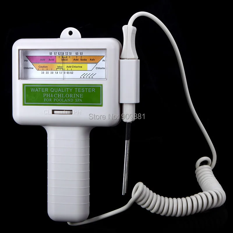 Brand PH/CL2 Chlorine Water Quality Meter pH Value Chlorine Level Tester For Swimming Pool Spa Water pH CL2 Tester Probe Sensor
Brand PH/CL2 Chlorine Water Quality Meter pH Value Chlorine Level Tester For Swimming Pool Spa Water pH CL2 Tester Probe Sensor