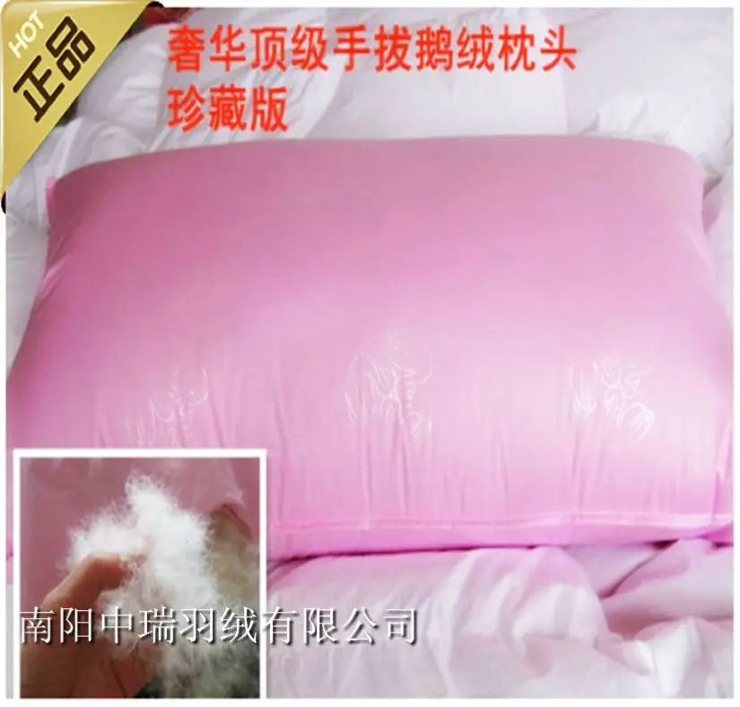 Luxury 95% goose down pillows& top down pillow &74*48CM neck pillow& single pillow
Luxury 95% goose down pillows& top down pillow &74*48CM neck pillow& single pillow
