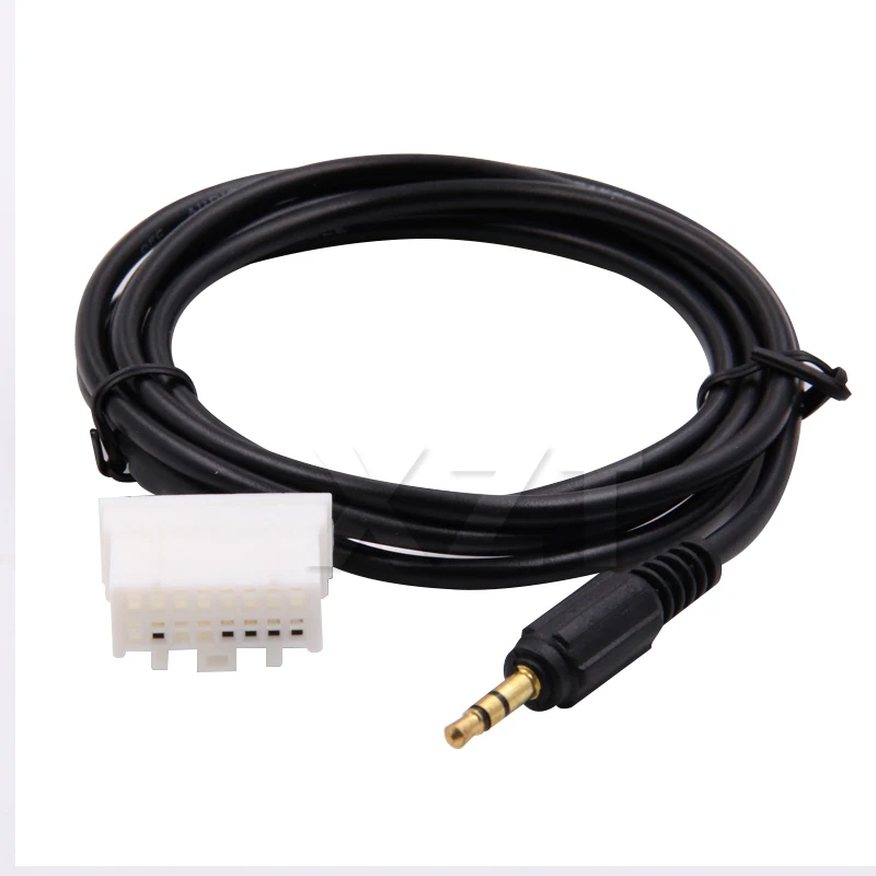 Автомобильный Переходник 3 5 мм AUX Audio CD для Mazda 2 6 RX8 MX5 2006-2013 MP3 мобильный телефон и