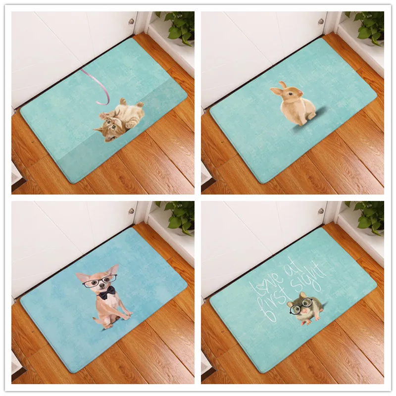 Waterproof Anti-Slip Door Mat Cute Cartoon Dog Cat Rabbit Carpets Bedroom Rug Decorative Stair Mats Home Decor Crafts
Waterproof Anti-Slip Door Mat Cute Cartoon Dog Cat Rabbit Carpets Bedroom Rug Decorative Stair Mats Home Decor Crafts