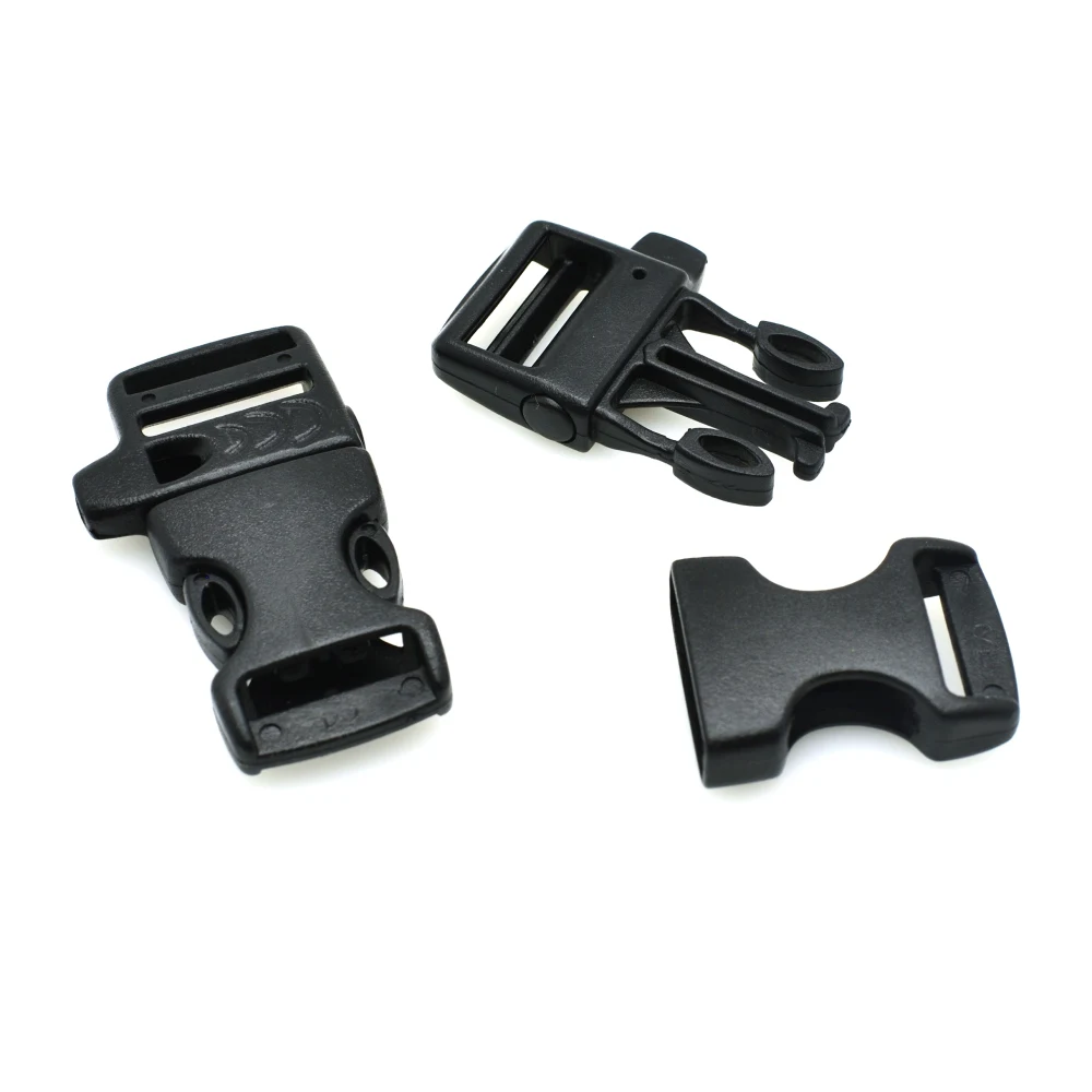 1000pcs 5/8"(15mm) Emergency Side Release Whistle Buckles For Paracord Bracelet/Backpack/Survival Kits
1000pcs 5/8"(15mm) Emergency Side Release Whistle Buckles For Paracord Bracelet/Backpack/Survival Kits