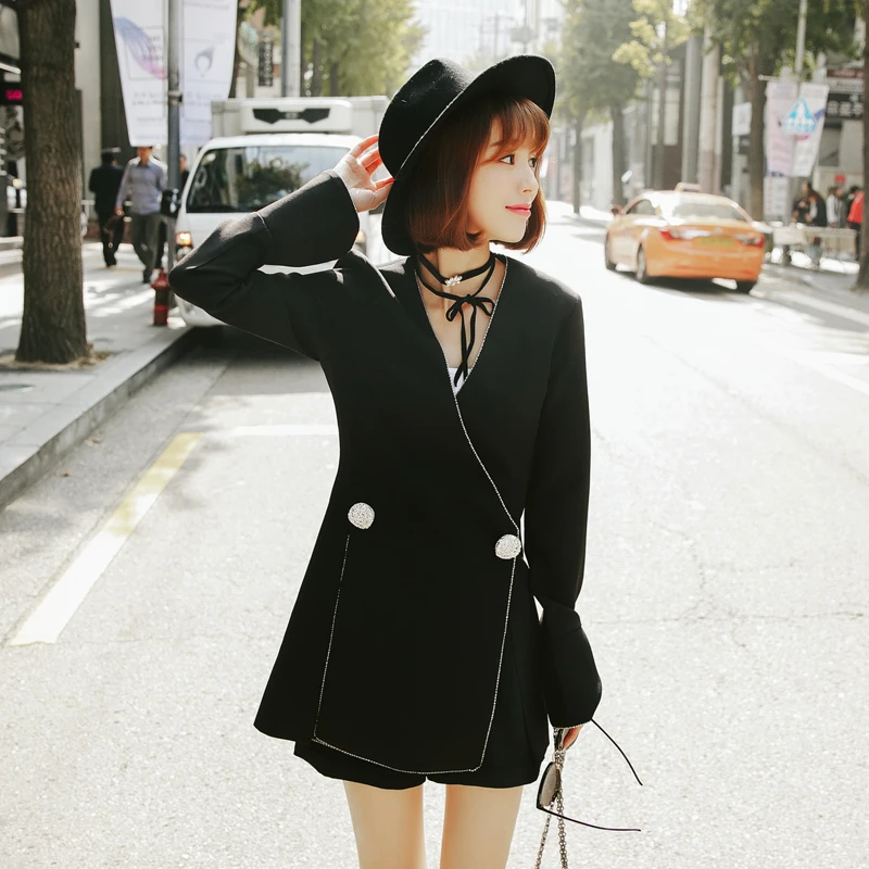 Women's 2019 spring new Korean wild fashion long loose loose thin suit casual small suit female tide autumn self-cultivation
Women's 2019 spring new Korean wild fashion long loose loose thin suit casual small suit female tide autumn self-cultivation