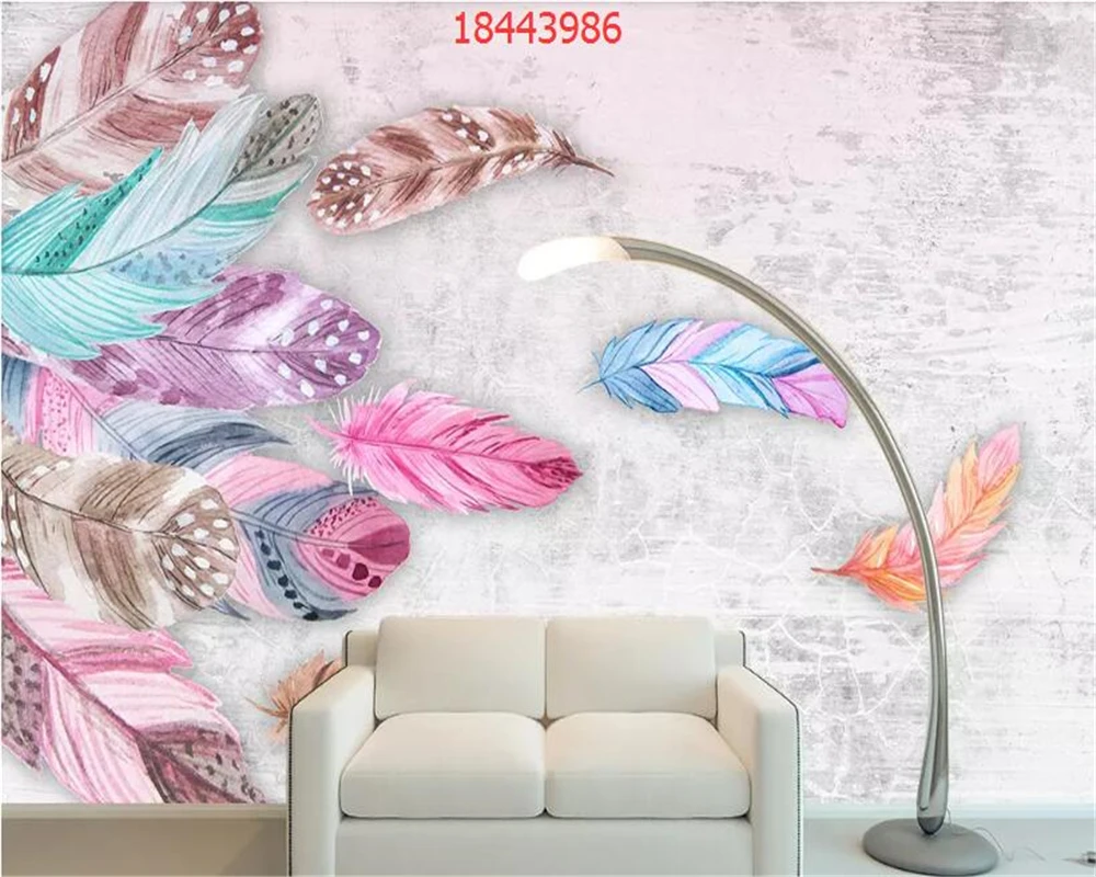 beibehang CustomizedModern minimalist small fresh creative 3D embossed feather background wall decorative painting wallpaper
beibehang CustomizedModern minimalist small fresh creative 3D embossed feather background wall decorative painting wallpaper