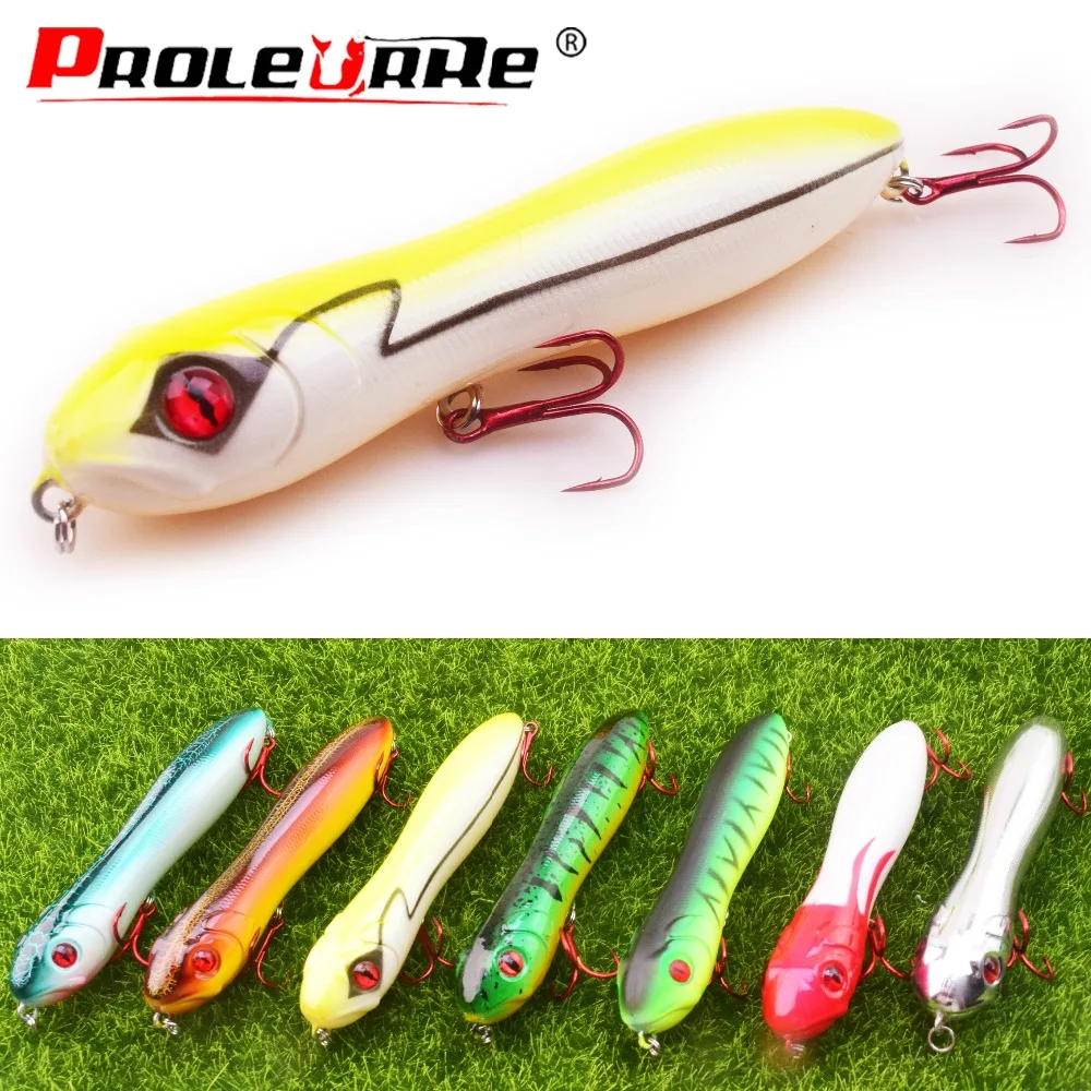 1Pcs Top water Floating Wobblers Fishing lures 10cm 15g Snake Head Pencil Bait Crankbaits Freshwater Bass Pike Plastic Lure
1Pcs Top water Floating Wobblers Fishing lures 10cm 15g Snake Head Pencil Bait Crankbaits Freshwater Bass Pike Plastic Lure