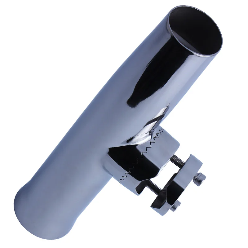 Rod Holder Stainless Steel Clamp On Fish Rod Holder Adjustable For 7/8" -1" Fishing Boat
Rod Holder Stainless Steel Clamp On Fish Rod Holder Adjustable For 7/8" -1" Fishing Boat