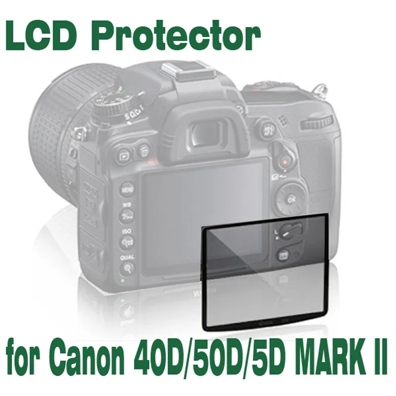 1 шт. профессиональная ЖК оптическая стеклянная Защитная пленка для Canon 40D 50D 5DII