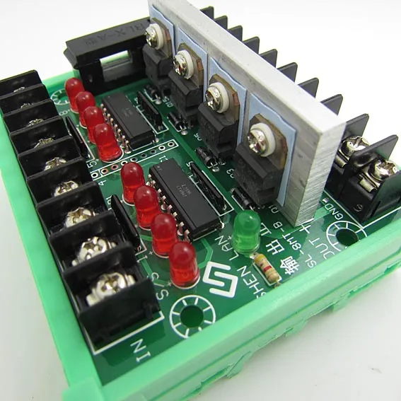 8-канальный PLC Плата усилителя электромагнитный клапан гидравлического клапана